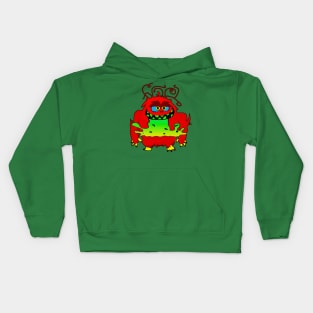 Funny monster Kids Hoodie